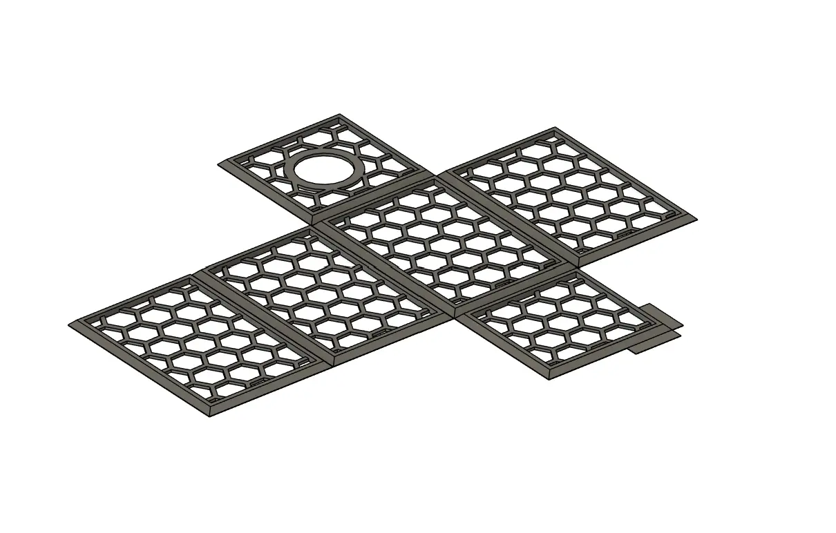 Foldable Wavemaker Cage